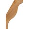 Ekena Millwork 6"W x 6"D x 10"H Funston Rough Sawn Knee Brace, Western Red Cedar BRC06X06X10FST00RWR - alternate 2